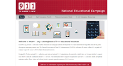 Desktop Screenshot of know911.org